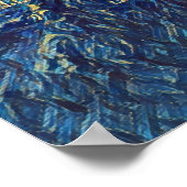 Ky Abraham Lincoln Bridge 絵を描's Louisville ポスター (角)