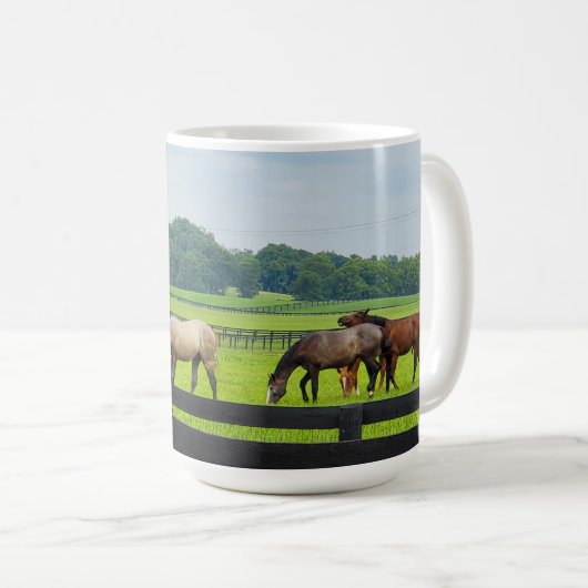 KY Horses、レキシントン コーヒーマグカップ (正面右)