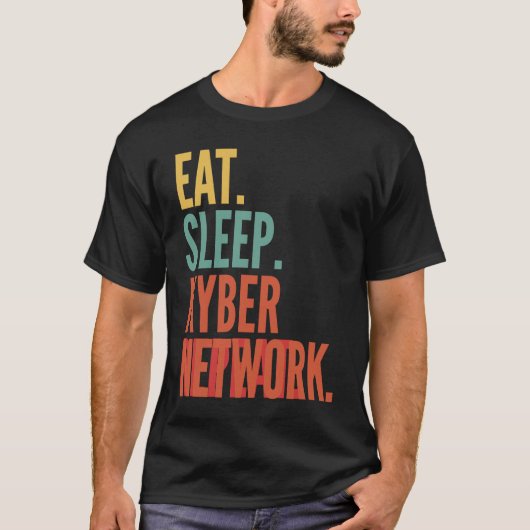 Kyber Network Crypto 食べ Sleep Kyber Network Repea Tシャツ (正面)