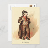 Kydの巧みなドジャー、ディケンズのオリバーツイスト ポストカード (正面/裏面)