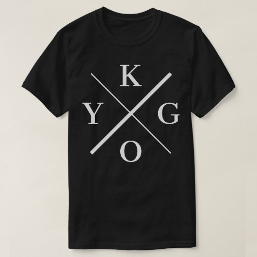 KYGOロゴ商品エッセンシャルTシャツ Tシャツ (デザイン正面)