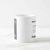 Kyivのマグの大都会のIsidore コーヒーマグカップ (中央)