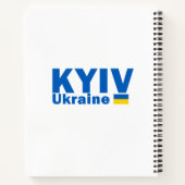 Kyiv, Ukraine Spiral Notebook  ノートブック (裏面)