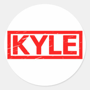Kyleのスタンプ ラウンドシール