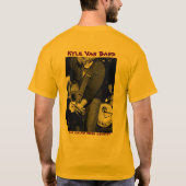 KyleヴァンBand'sのデビューのTシャツ Tシャツ (裏面)