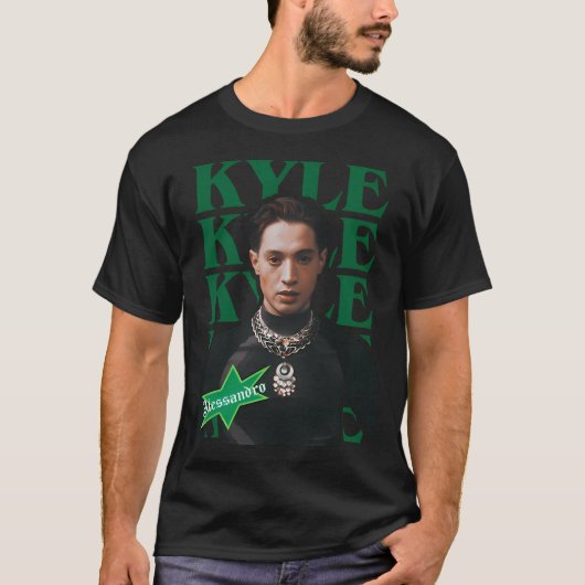 Kyle Alessand.ro - Lighter (LIVE) ノルウェー ユーロビジョン Tシャツ (正面)