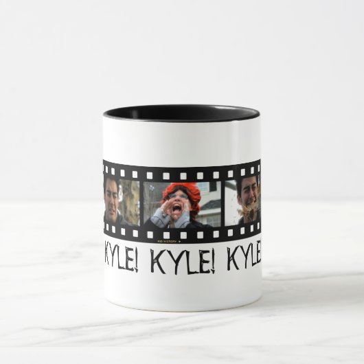 "KYLE!  KYLE!  KYLE! " マグカップ (中央)
