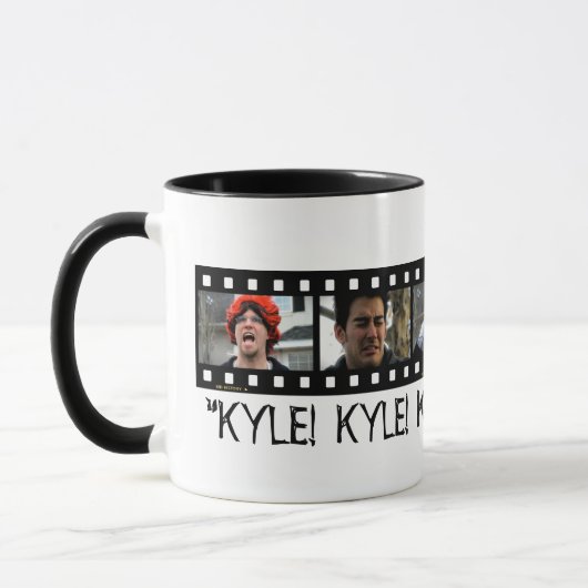 "KYLE! KYLE! KYLE! " マグカップ (左)