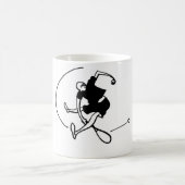 Kyle T.ウェブスター著テニスの芸術 コーヒーマグカップ (中央)