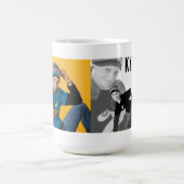 Kyleeは私をGilkey押しません コーヒーマグカップ (中央)