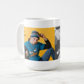 Kyleeは私をGilkey押しません コーヒーマグカップ (正面左)