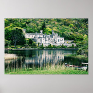 Kylemoreの大修道院アイルランド ポスター