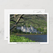 Kylemore Abbey, Connemara, Co. Galway ポストカード (正面/裏面)