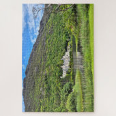 Kylemore Abbey、Connemara、Galway、アイルランド ジグソーパズル (縦)