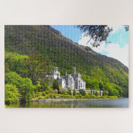 Kylemore Abbey Connemara Galway Ireland. ジグソーパズル (横)