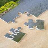 Kylemore Abbey Connemara Galway Ireland.ジグソープ ジグソーパズル (側面)