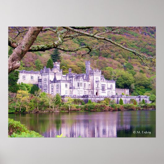 Kylemore Abbey Irelandポスター ポスター (正面)
