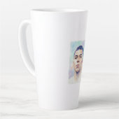 Kylian Mbappe カフェラテマグ (左アングル)