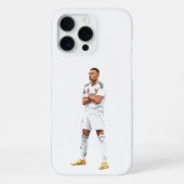 Kylian Mbappe - Real Madrid iPhoneケース (裏面)