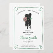 Kylie Baby Shower Invite 招待状 (正面/裏面)