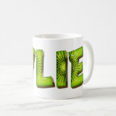 Kylie Name Kiwi Style Tasse Teetasse Kaffeetasse コーヒーマグカップ (正面右)
