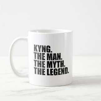 Kyng Name, キング・ザ・マン・ザ・ミス・ザ・レジェンド コーヒーマグカップ
