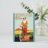 Kynoch Cycyles -ヴィンテージ自転車ポスターアート ポストカード (スタンド正面)