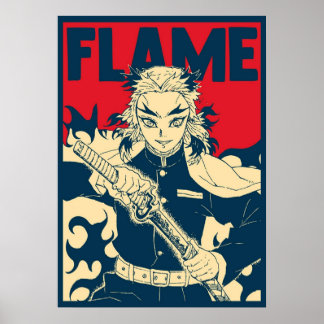 Kyojuro Rengoku ポスター