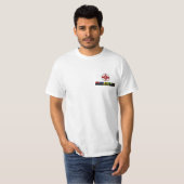 Kyokushinベルトのリボン Tシャツ (正面フル)