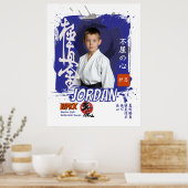 Kyokushin Dojo Student Belt Commemoration ポスター (キッチン)