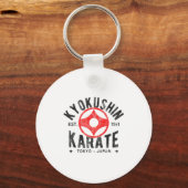 Kyokushin Karate Do Martial Arts Japan Tokyo Vinta キーホルダー (正面)