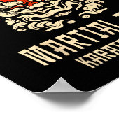 Kyokushin Karate Japanese Martial Arts ポスター (角)