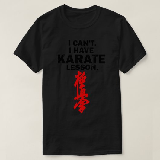 Kyokushin Karate Lesson 4 Tシャツ (デザイン正面)