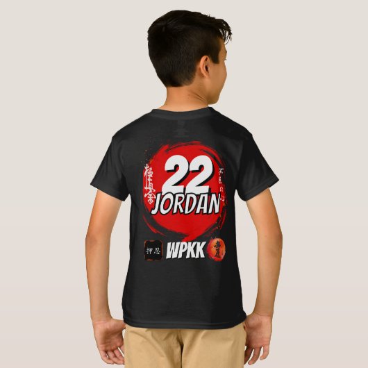 Kyokushin Karate Team  Tシャツ (裏面フル)