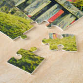 Kyoto  Japan temple Springtime photography ジグソーパズル (側面)