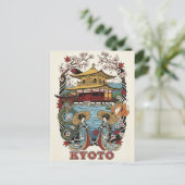 Kyoto Japan Travel ポストカード (スタンド正面)