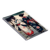 Kyoto Kimono Spring Walk Notebook ノートブック (右側)