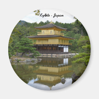 Kyōto Kyoto - Japan Goldener Pavillon Kinkaku-ji マグネット