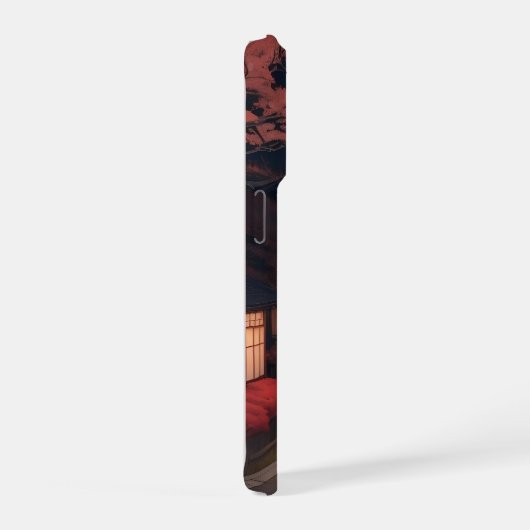 Kyoto Night Lantern Walk iPhone Case iPhoneケース (右側面)