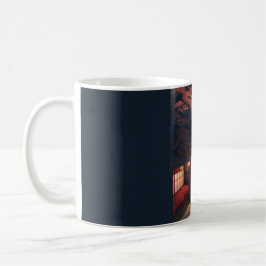 Kyoto Night Lantern Walk Mug コーヒーマグカップ