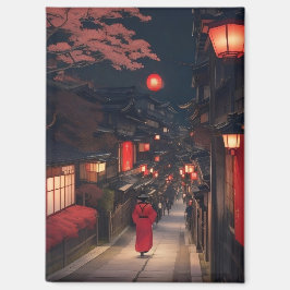 Kyoto Night Lanterns Magnet マグネット