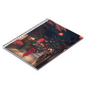 Kyoto Night Lanterns Notebook ノートブック (左側)