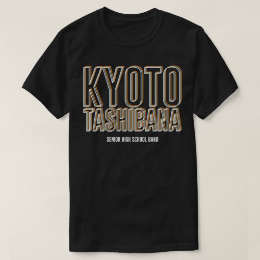 Kyoto Tachibana Tシャツ (デザイン正面)