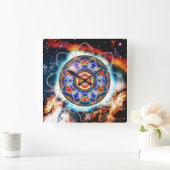 Kyron Orbz  スクエア壁時計 (ホーム)