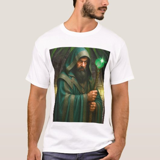 Kyrzon – Minimal Sigil Dark Fantasy Symbol Tシャツ (正面)