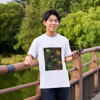 Kyrzon Portrait – Dark Fantasy Character Art Tシャツ