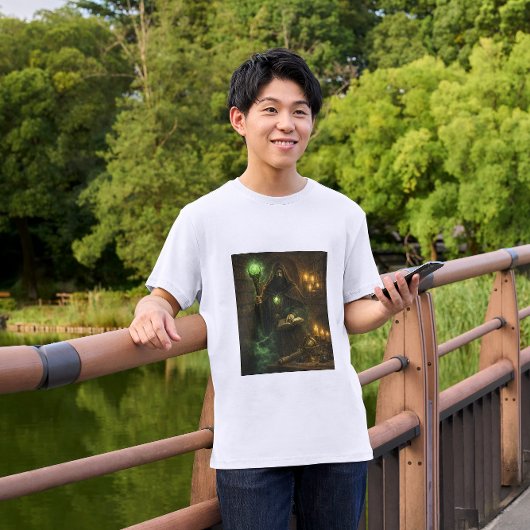 Kyrzon Portrait – Dark Fantasy Character Art Tシャツ