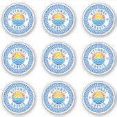 Kythnos Island, Greece Multiple Packステッカー シール (正面)