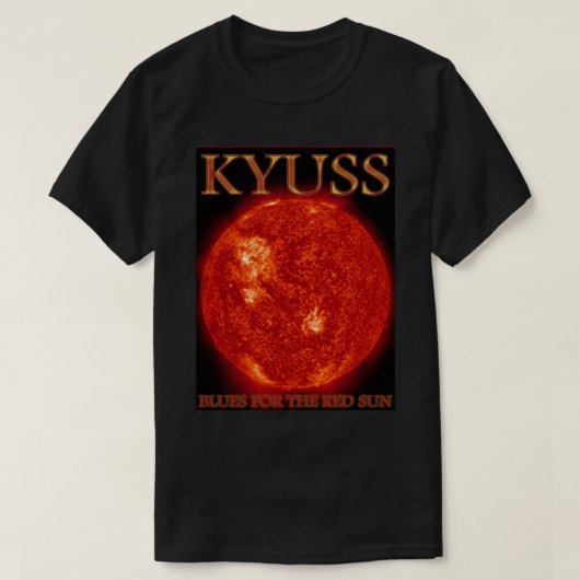Kyuss - Blues For the Red Sun Tシャツ (デザイン正面)