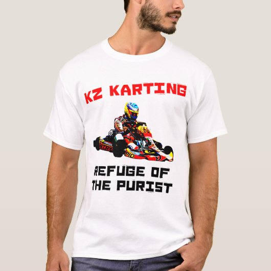 KZ Karting -純粋主義者の非難 Tシャツ (正面)